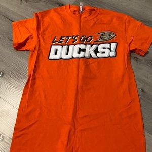 Orange ducks shirt